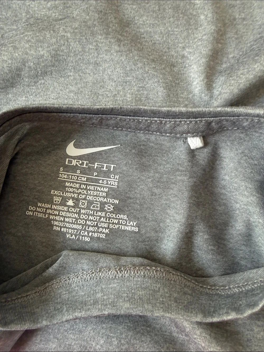 Nike Grey Tee & Lavender Shorts with Lime Accents